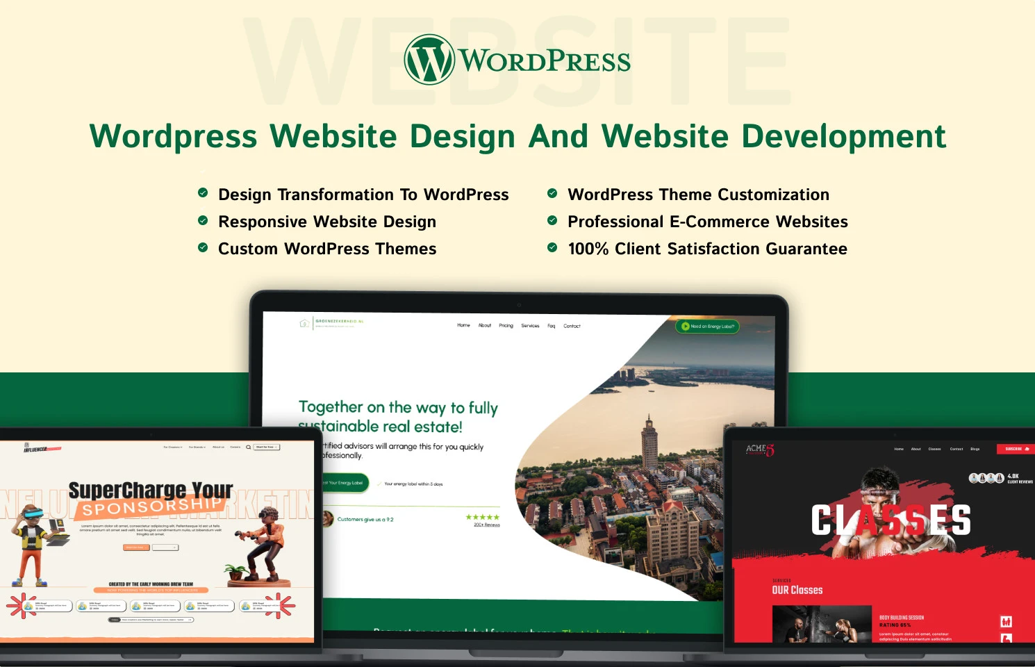 Custom WordPress Website Development