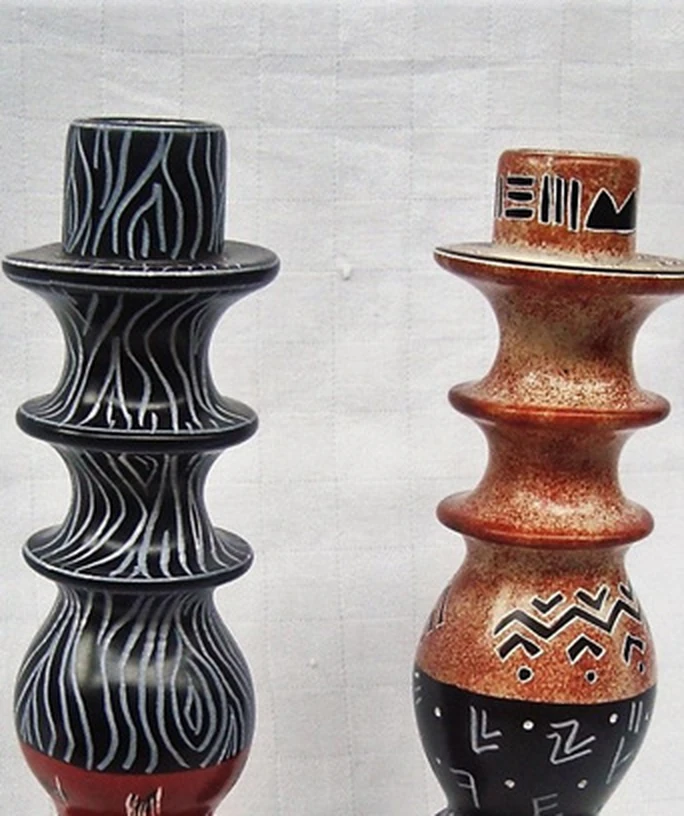 Handcrafted African vessels