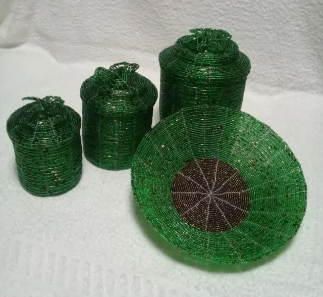 Beaded Container